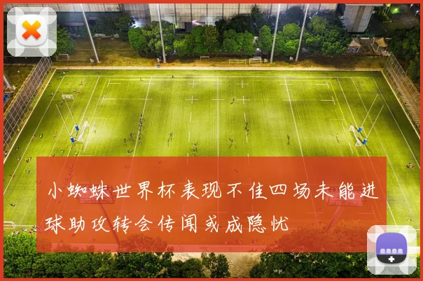 小蜘蛛世界杯表现不佳四场未能进球助攻转会传闻或成隐忧
